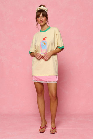 karavan clothing fashion planet homeware spring summer 26 nai collection mini satin skirt pink