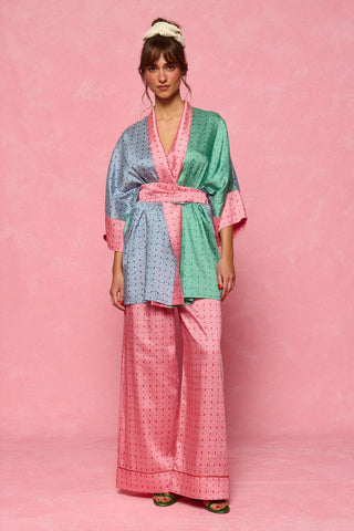 karavan clothing fashion planet homeware spring summer 26 nai collection kimono meander pink
