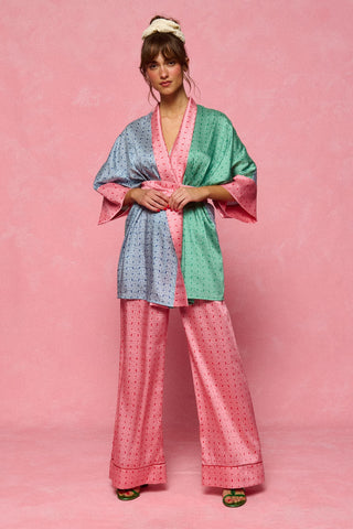 karavan clothing fashion planet homeware spring summer 26 nai collection kimono meander pink