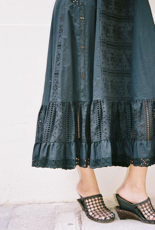 karavan clothing fashion spring summer 25 krvn bernando dress black