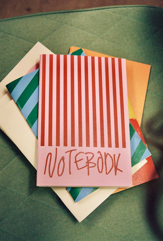 Notebook (Pink/Red)