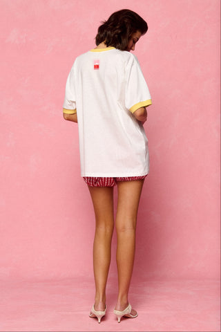 karavan clothing fashion planet homeware spring summer 26 nai collection postcard tee white