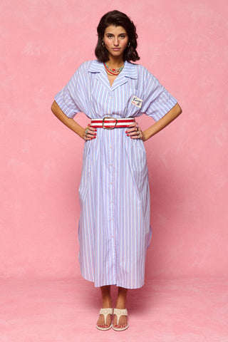 karavan clothing fashion spring summer 26 nai collection trey belt leather red white