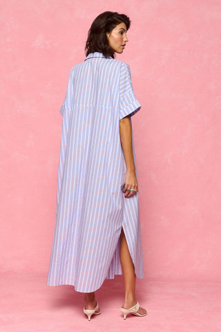 karavan clothing fashion spring summer 26 nai collection roxana dress ciel