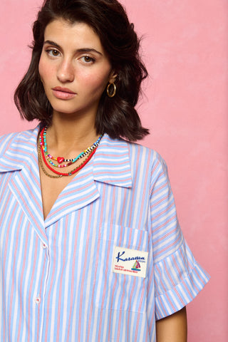 karavan clothing fashion spring summer 26 nai collection roxana dress ciel