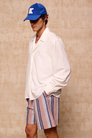 karavan clothing fashion spring summer 26 men nai collection ian shirt white