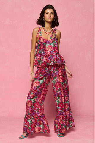 karavan clothing fashion spring summer 26 nai collection gaby top pink purple floral