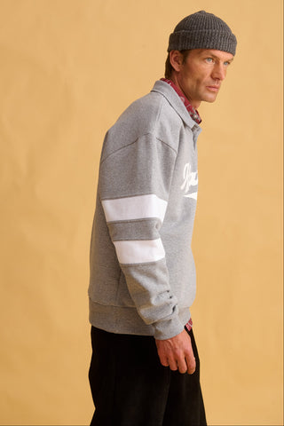 karavan clothing fashion fall winter 25 homecoming men collection pedro sweatshirt grey