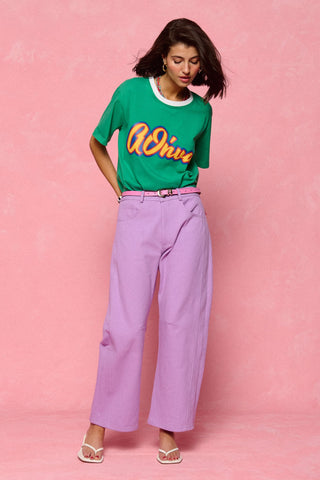 karavan clothing fashion spring summer 26 nai collection ruth tee green