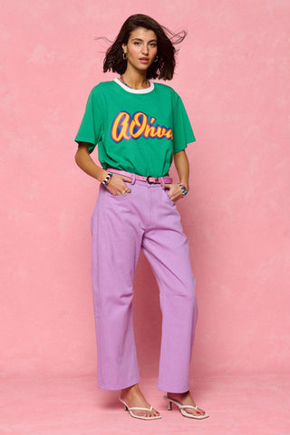 karavan clothing fashion spring summer 26 nai collection ruth tee green