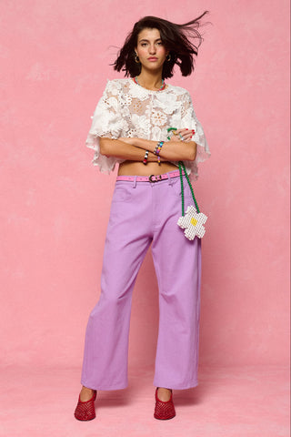 karavan clothing fashion spring summer 26 nai collection selena top lace white