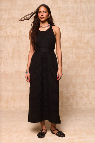 karavan clothing fashion krvn spring summer 26 nai collection sienna knitted dress black