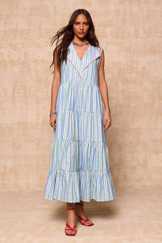 karavan clothing fashion krvn spring summer 26 nai collection silvie dress blue