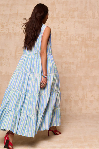 karavan clothing fashion krvn spring summer 26 nai collection silvie dress blue