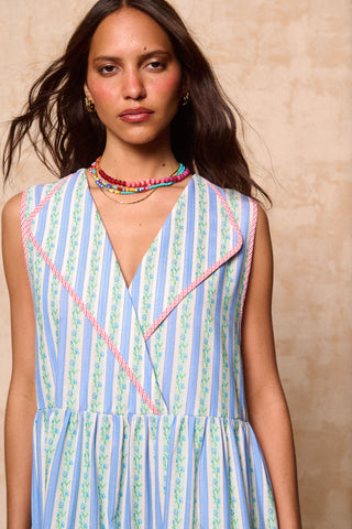 karavan clothing fashion krvn spring summer 26 nai collection silvie dress blue