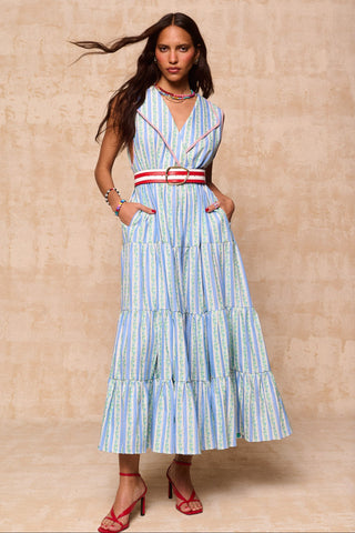 karavan clothing fashion krvn spring summer 26 nai collection silvie dress blue