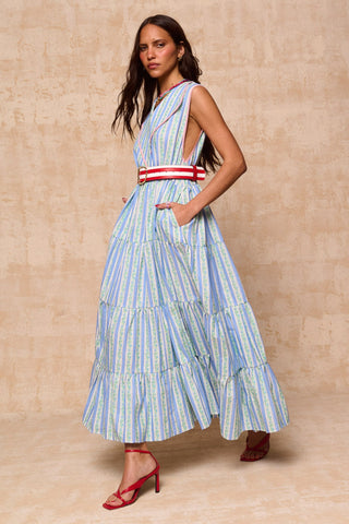 karavan clothing fashion krvn spring summer 26 nai collection silvie dress blue