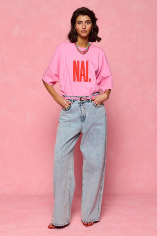 karavan clothing fashion spring summer 26 nai collection nessa belt leather pink