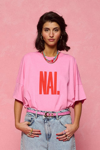 karavan clothing fashion spring summer 26 nai collection fiorella tee pink