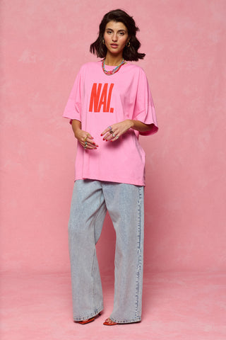 karavan clothing fashion spring summer 26 nai collection fiorella tee pink