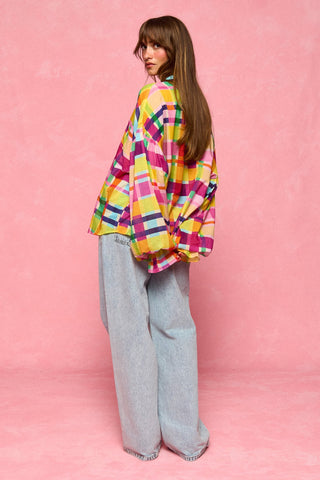 karavan clothing fashion spring summer 26 nai collection stella shirt multicolor checked