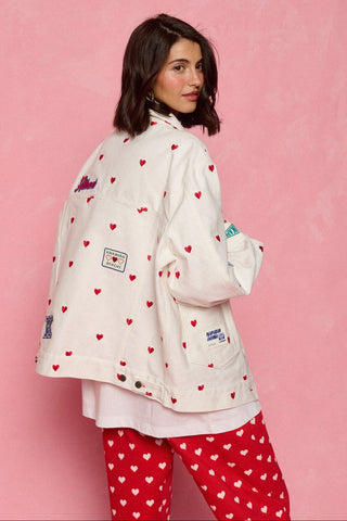 karavan clothing fashion spring summer 26 nai collection eliza jacket polka hearts