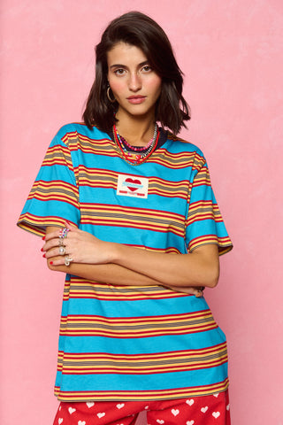 karavan clothing fashion spring summer 26 nai collection ember tee multicolor stripes