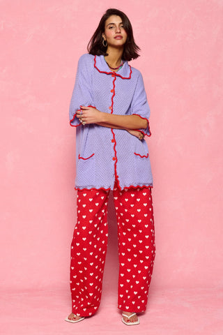 karavan clothing fashion spring summer 26 nai collection hilary knitted shirt lilac