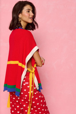 karavan clothing fashion spring summer 26 nai collection mary knitted vest red