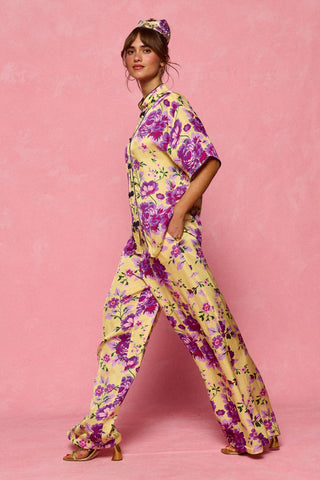 karavan clothing fashion spring summer 26 nai collection sydney shirt lemon floral purple