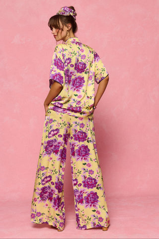 karavan clothing fashion spring summer 26 nai collection stevie trousers purple floral lemon