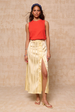 karavan clothing fashion krvn spring summer 26 nai collection teresa top coral