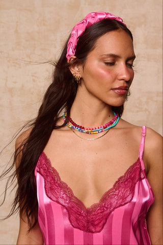 Perla Headband (Pink)