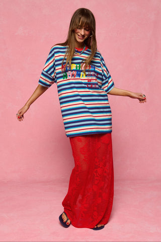 karavan clothing fashion spring summer 26 nai collection paula tee multicolor stripes