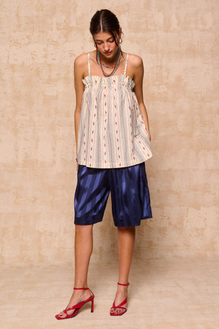 karavan clothing fashion krvn spring summer 26 nai collection vania shorts blue