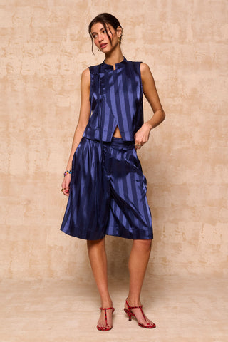 karavan clothing fashion krvn spring summer 26 nai collection rosana top blue