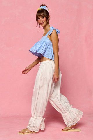 karavan clothing fashion planet homeware spring summer 26 nai collection harem pants white lace