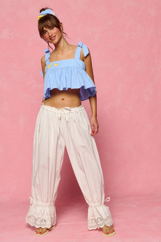 karavan clothing fashion planet homeware spring summer 26 nai collection harem pants white lace