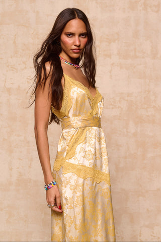 karavan clothing fashion krvn spring summer 26 nai collection yoemi dress golden yellow