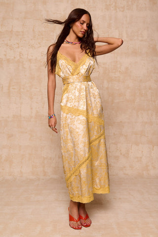 karavan clothing fashion krvn spring summer 26 nai collection yoemi dress golden yellow