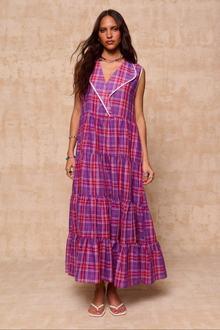 karavan clothing fashion krvn spring summer 26 nai collection yoko dress purple