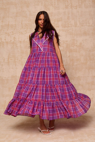 karavan clothing fashion krvn spring summer 26 nai collection yoko dress purple