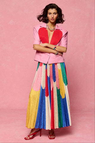 karavan clothing fashion spring summer 26 nai collection penny blazer pink