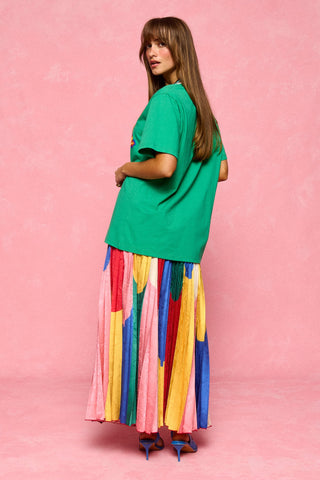 karavan clothing fashion spring summer 26 nai collection ruth tee green