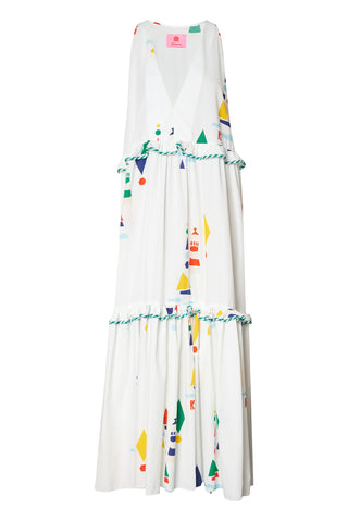 karavan clothing fashion spring summer 26 nai collection artemis dress white lighthouse