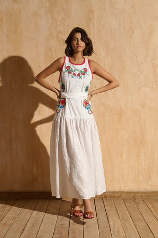 karavan clothing fashion spring summer 25 arya dress white 