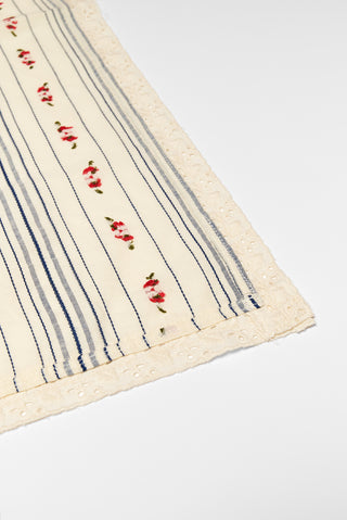 karavan clothing fashion planet homeware spring summer 26 nai collection farm bandana ivory blue stripes