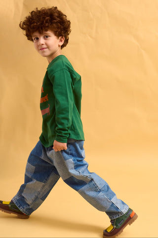 karavan clothing fashion fall winter 25 homecoming rookies collection dennis longsleeve green