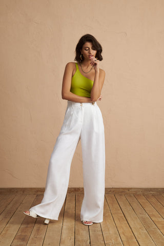 karavan clothing fashion spring summer 25 krvn ruth trousers white