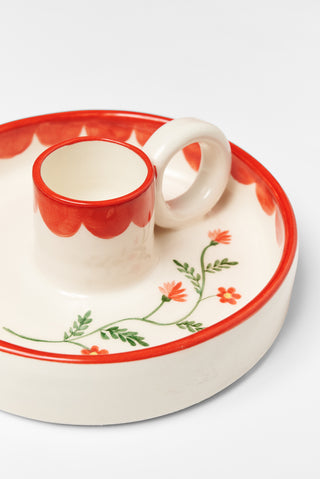 Candle Holder (Red)